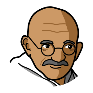 Mahatma Gandhi PNG