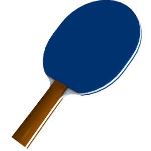 Ping Pong racket PNG image