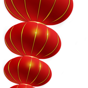 Chinese red lantern PNG