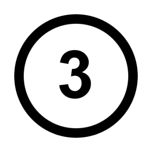 Number 3 PNG