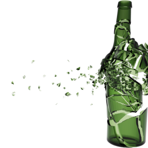 Broken bottle PNG