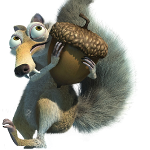 Ice Age squirrel PNG