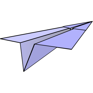 Paper plane PNG
