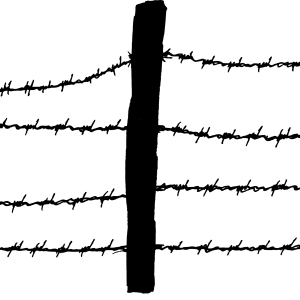 Barbed wire PNG