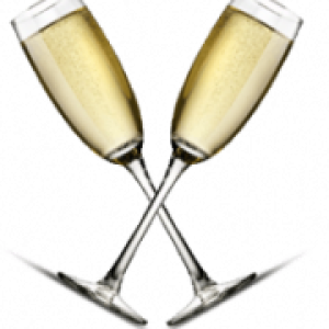 Champagne glasses PNG