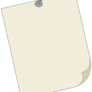 Sticky note PNG
