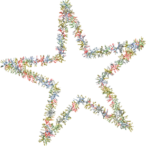 Christmas tinsel PNG