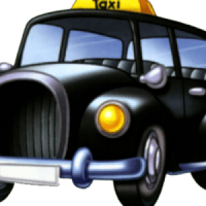 England London cab PNG