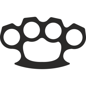 Brass knuckles PNG