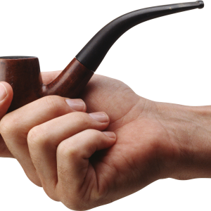 Pipe in hand PNG