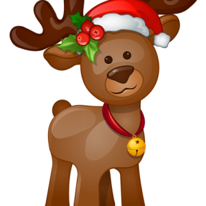 Santa Claus's reindeer PNG