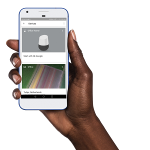 Phone in hand PNG