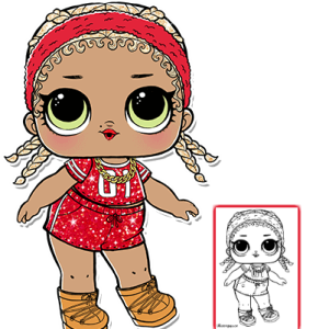 L.O.L. Surprise! doll PNG