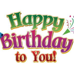 Happy Birthday PNG