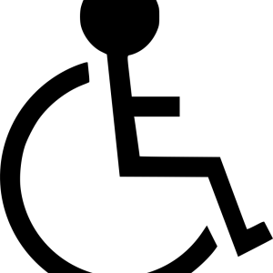 Disabled handicap symbol PNG