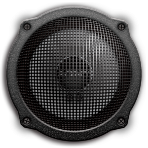 Audio speaker PNG