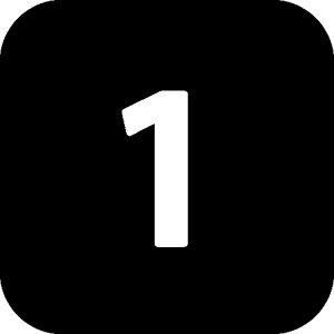 Number 1 PNG