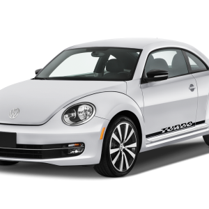 White Volkswagen Beetle PNG car image