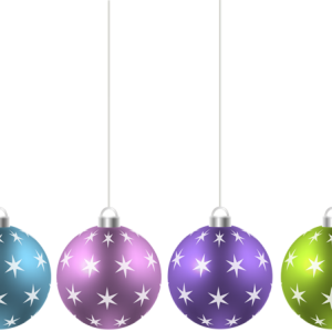 Christmas balls baubles