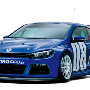 Racing Volkswagen Scirocco PNG car image