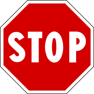 Sign stop PNG