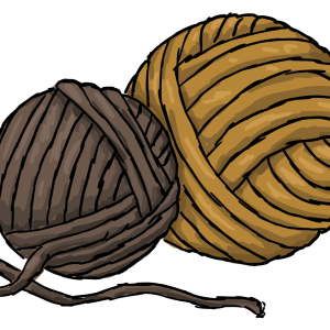 Ball yarn PNG
