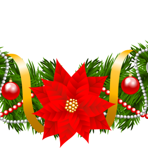 Christmas garland PNG