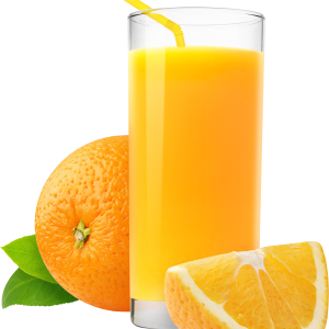 Orange juice PNG image