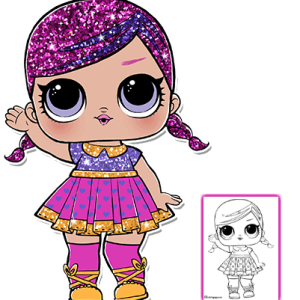 L.O.L. Surprise! doll PNG