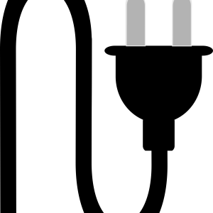 Power electric plug PNG