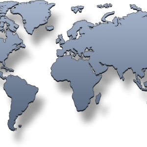World map PNG