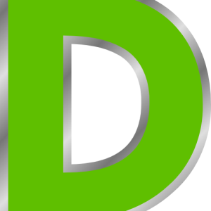 letter D PNG