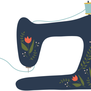 Sewing machine PNG