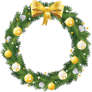 Christmas wreath PNG
