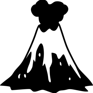 Volcano PNG