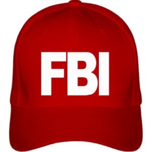 FBI cap hat PNG