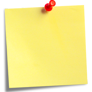 Sticky note PNG