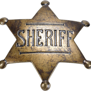 Sheriff badge PNG