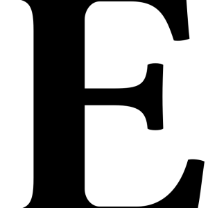 Letter E PNG