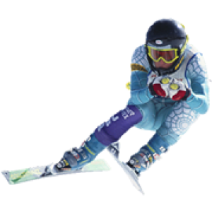Skiing PNG