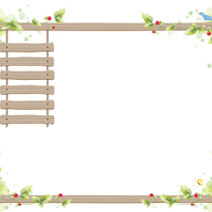 Floral frame PNG