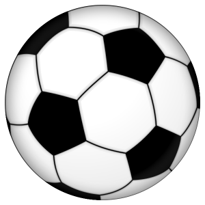 Football ball PNG image