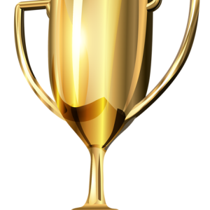 Award trophy cup