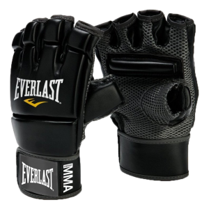 black MMA gloves PNG