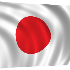 Japan flag PNG