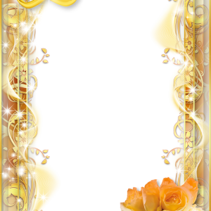 Wedding frame PNG