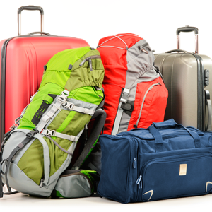 Baggage, trolley bag PNG