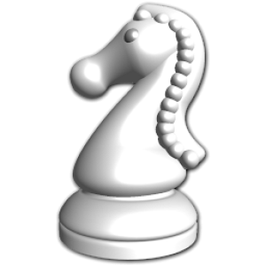 Chess horse icon PNG image