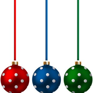Christmas balls baubles