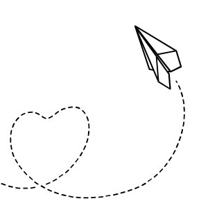Paper plane PNG
